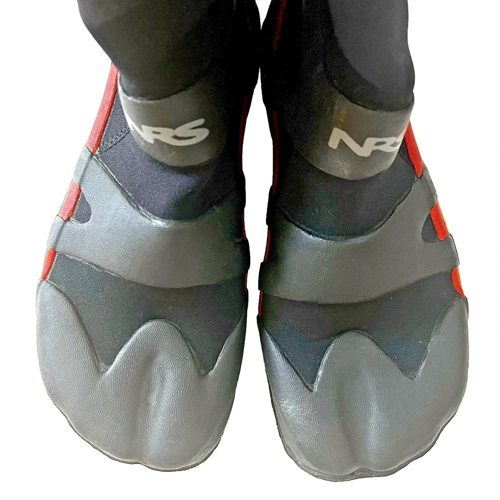 NRS Shock Socks Split Toe Wetshoes Mens 8 RN94612 Paddle Shoes SUP Kayaking Boot